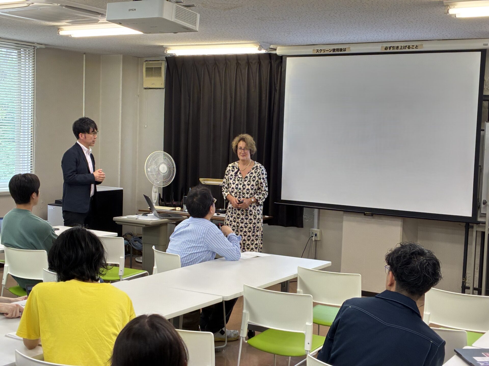 Catherine Pépin氏によるセミナーの様子