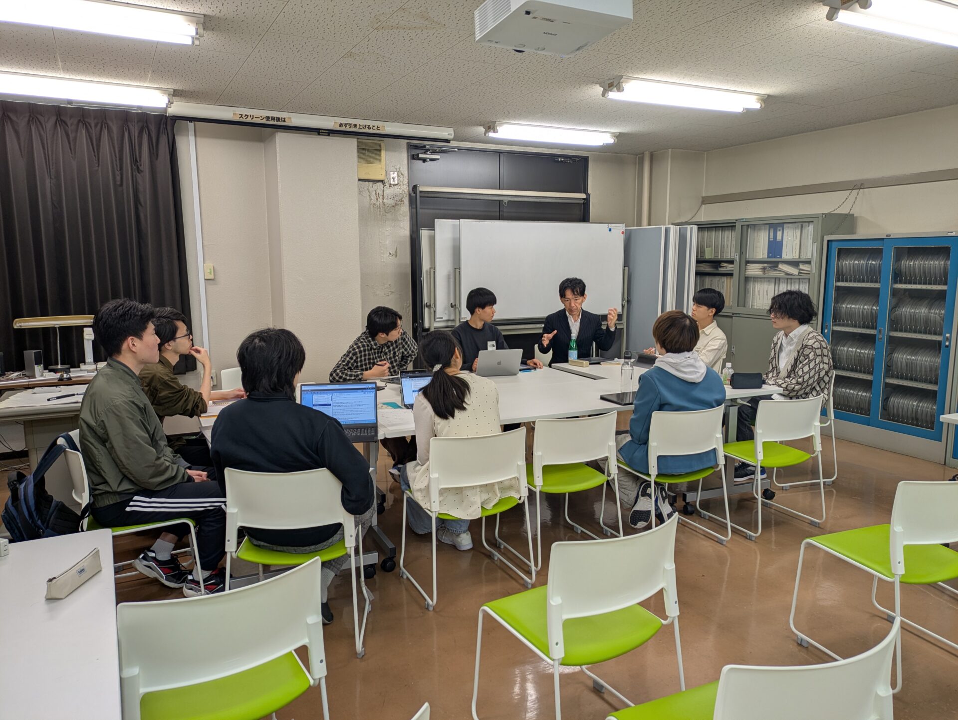 B4ゼミの様子