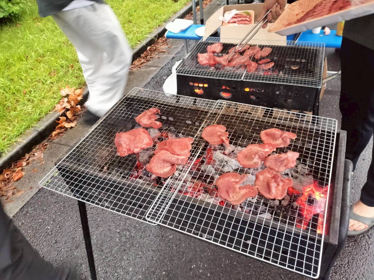 BBQ交流会の様子1
