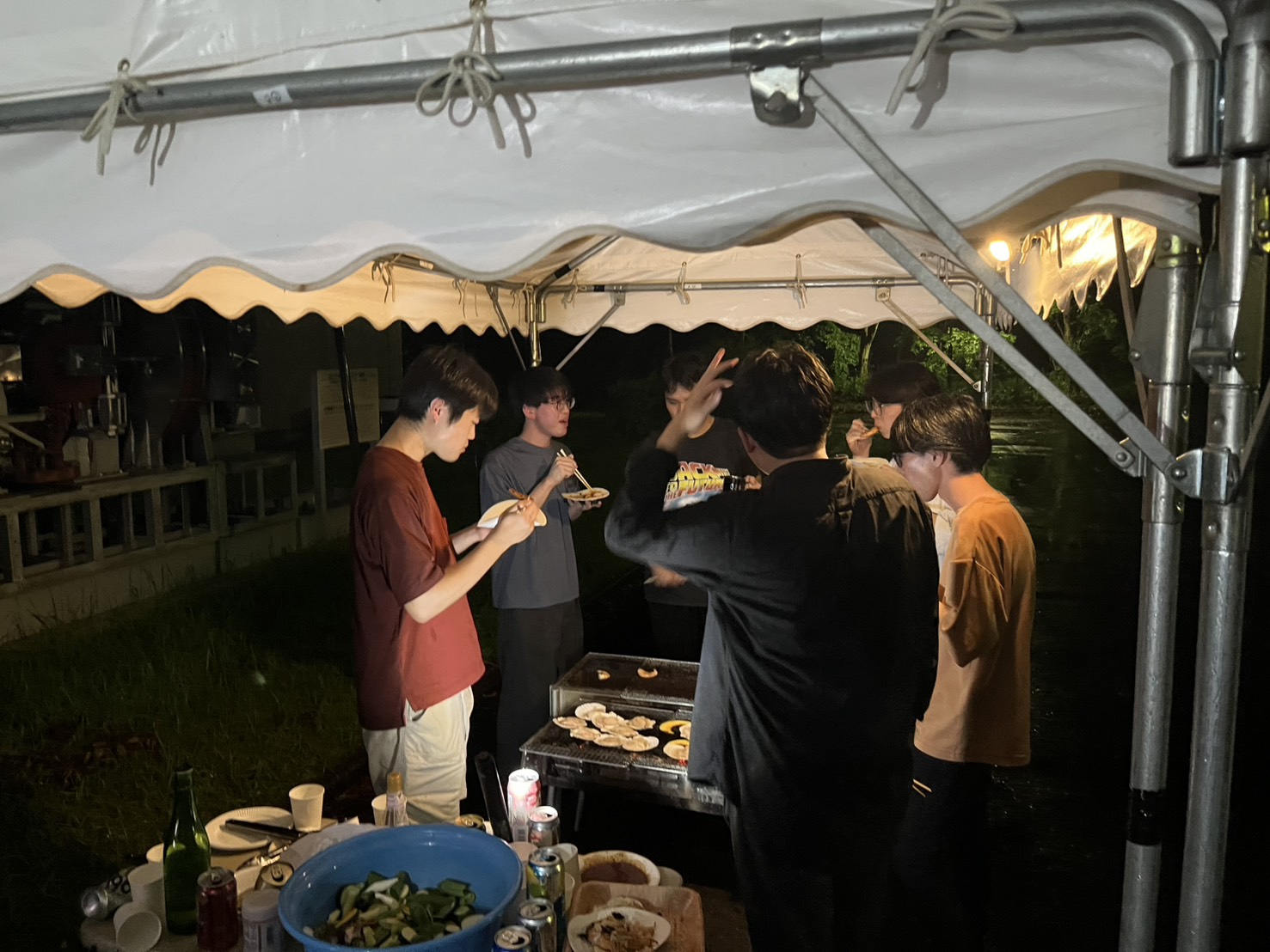 BBQ交流会の様子6